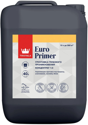 Грунтовка укрепляющая EURO PRIMER концентрат 1:3 (10л)