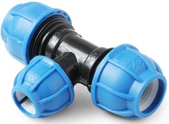 Тройник компрессионный ПНД Pro Aqua UNIO переходной d32/25/32мм