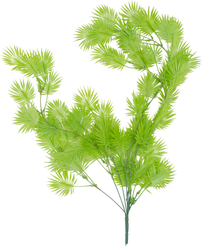 Ветка искусственная Пальма серебристая 90см