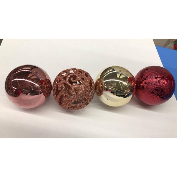 Набор шаров 24шт 6см розовое золото SYQC-0121185