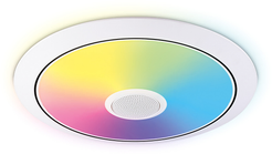 Светильник светодиодный с подсветкой RGB белый IP20 52W 3000-6500K+RGB Music 450х65мм (ПДУ ИК)