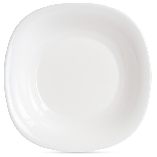 Тарелка суповая Luminarc Carine 21см белый, стекло