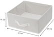 Короб д/хранения Qually 31х31х14см белый