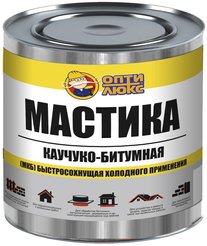 Мастика Каучуко-битумная МКБ Оптилюкс (1,8кг)
