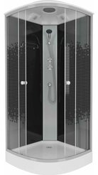 Кабина душевая NG- 4501-14 (900х900х2150) низкий поддон(13см) стекло МОЗАИКА 3 места