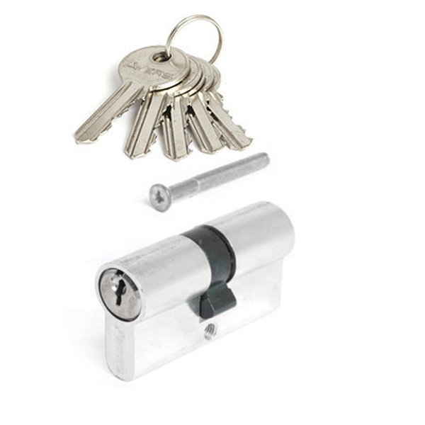Цилиндр Avers EL-60(30/30)-NI ключ/ключ никель