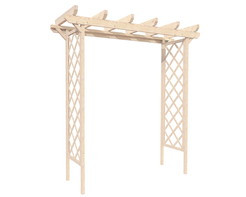 Арка садовая Timber&style 196х75х208см