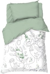 Комплект постельного белья 1,5сп Этель Fairy tale 143х215см, 150х214см, 50х70см -1 шт, 100 % хлопок, бязь