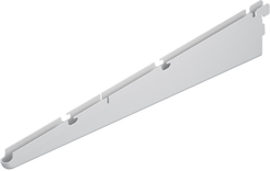Кронштейн 2-х рядный для полок Larvij 43,4см белый