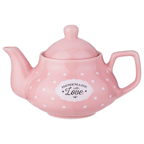 Чайник заварочный Lefard Милый прованс 800мл розовый, керамика
