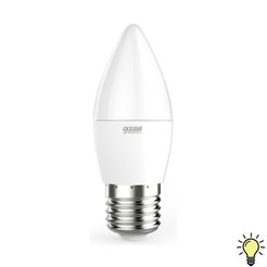 Лампа Gauss Elementary Свеча 8W 520lm 3000K Е27 LED 1/10/100