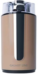 Кофемолка электрическая Galaxy Line GL 0911 250Вт контейнер 75г, бежевый
