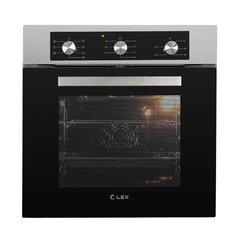 Шкаф духовой электрический Lex EDM 073 IX 59,5х59,5х53см, конвекция, черный