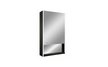 Шкаф зеркальный Filit LED 60х80см черный, правый