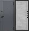 Дверь входная Бостон бетон снежный царга 860х2050мм правая