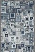 Ковер Silver d239 gray-blue 0,8x1,5м