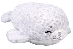 Игрушка мягкая Тюлень 32см, серый