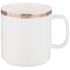 Кружка Lefard Crown 400мл фарфор, белый