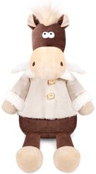 Игрушка Конь Василий в дубленке 27см