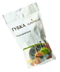 Мочалка д/посуды EUROHOUSE 2шт 9см металл оцинкованный