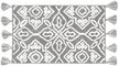 Коврик для ванной комнаты, 50x80см, микрофибра, серый, IDDIS, DT01P58i12 с кисточками