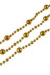 Бусы новогодние 350х1,8см, золото, SYZLB-2223010