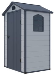 Сарай WOTEX Storage-01-2 134х104х204см серый