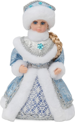 Фигура Снегурочка 30см, музыкальная, 20B01-12