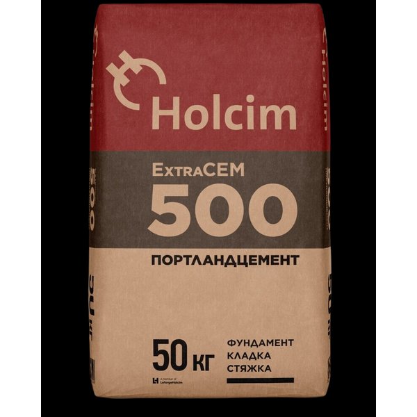 Цемент М-500 Holcim ЦЕМ II/А-И 42,5 Н (ExtraCEM 500) 50кг