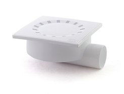 Трап гориз.d50мм с сухим затвором 4051