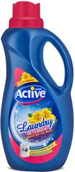Гель д/стирки Active 1,5л Clean Breeze Степные цветы Гипоаллергенный 