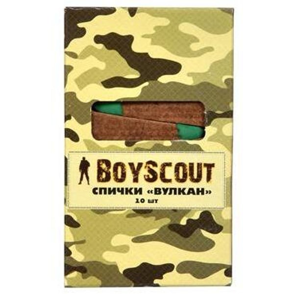 Спички Boyscout Вулкан 6см (10шт)