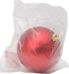 Шар 15см, красный, матовый, SYQA-0125330-1