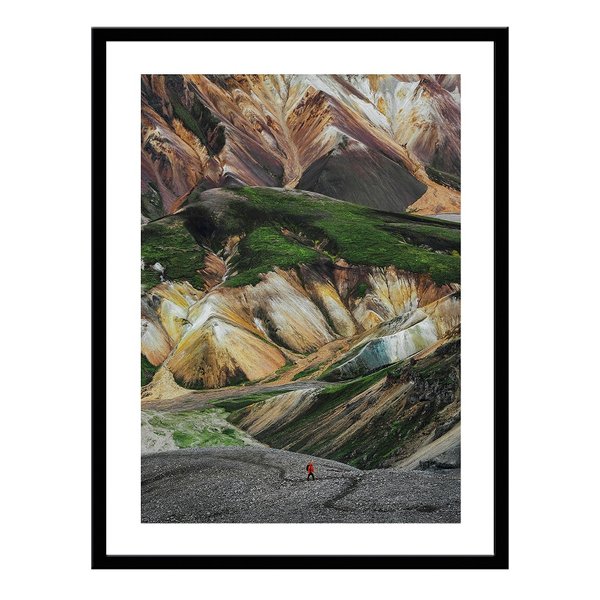 Постер 30х40 Горы Исландии