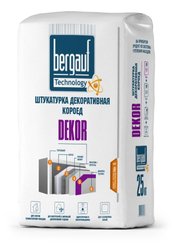 Штукатурка декоративная Bergauf DEKOR короед (2,5мм) 25кг