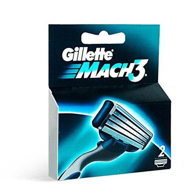 Кассеты сменные д/бритья Gillette Mach3 2шт