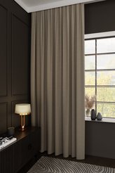 Штора готовая Trieste коричневый 200х280см