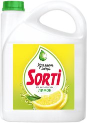 Средство д/мытья посуды Sorti 4,8л Лимон