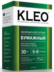 Клей для бумажных обоев KLEO OPTIMA 5-6рул 120гр