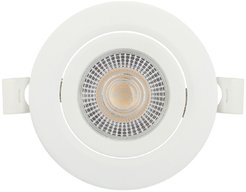 Светильник светодиодный встраиваемый ЭРА 5Вт 4000К KL LED 25A-5 WH круглый поворотный белый