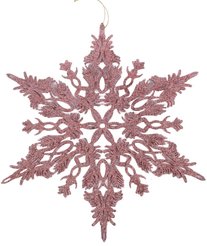 Украшение снежинка 35см SYLKGJC-4821284