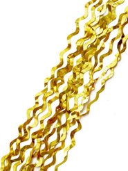 Дождик новогодний Золотые волны 9х100см 88719