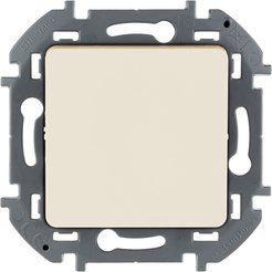 Переключатель 1-клавишный LEGRAND Inspiria 673651 слоновая кость