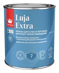 Краска для стен и потолков LUJA EXTRA A матова белая (0,9л)