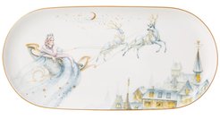 Блюдо овальное Lefard Снежная королева 30,5см фарфор