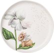 Тарелка закусочная Lefard Sunday 20,5см кролик, белый цветок,фарфор