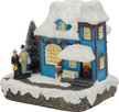Сувенир Рождественский домик 14х7,5х12,5см, LED-подсветка, полирезина, работает от батареек, SYSZB-5325001 Сувенир Рождественский домик 14х7,5х12,5см, LED-подсветка, полирезина, работает от батареек, SYSZB-5325001