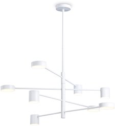 Люстра Ambrella light FL51688/8 WH белый 48W 3000K/4200K/6400K