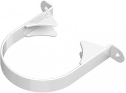 Хомут трубы ТН ОПТИМА белый