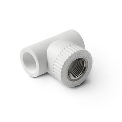 Тройник полипропиленовый комбинированный Pro Aqua d32х1/2" внутренняя резьба